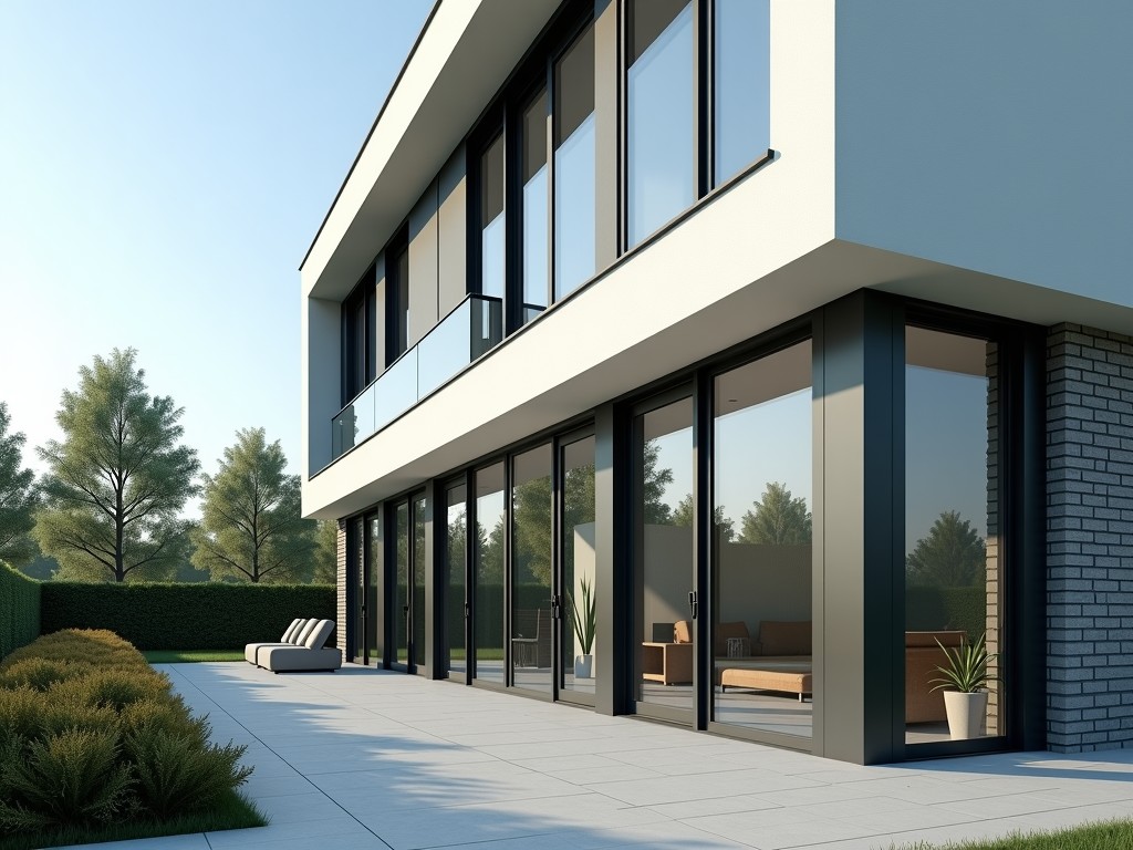 Aluminum Glass Facade System Exporter