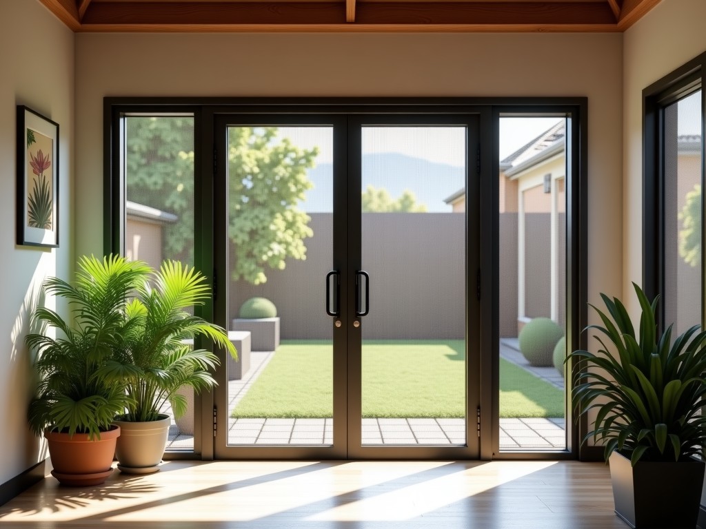 Aluminum Mesh Security Doors Exporter