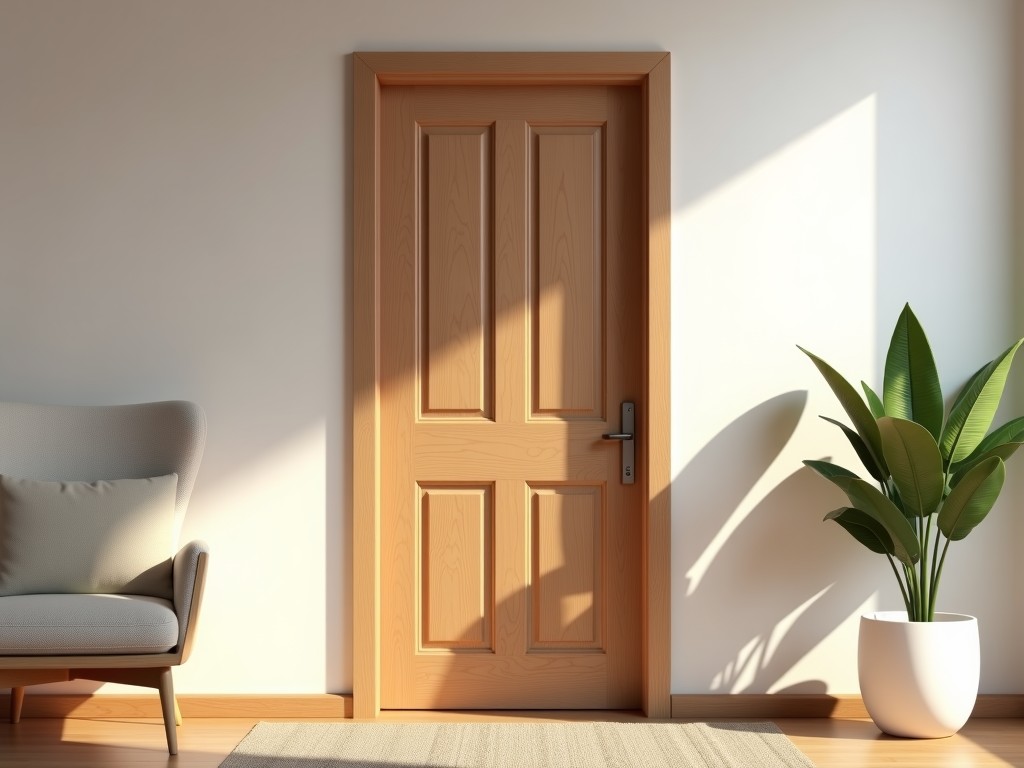 Apartment Entry Wooden Door Manufacturer
