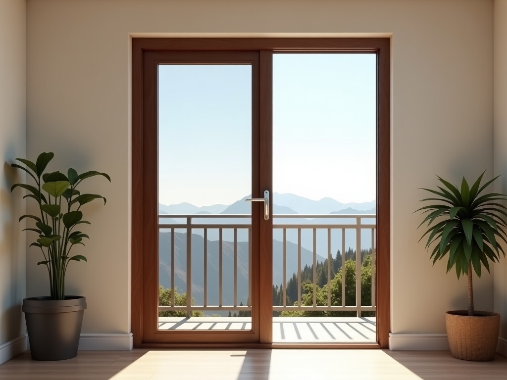 Balcony Hinged Door Enclosure Supplier