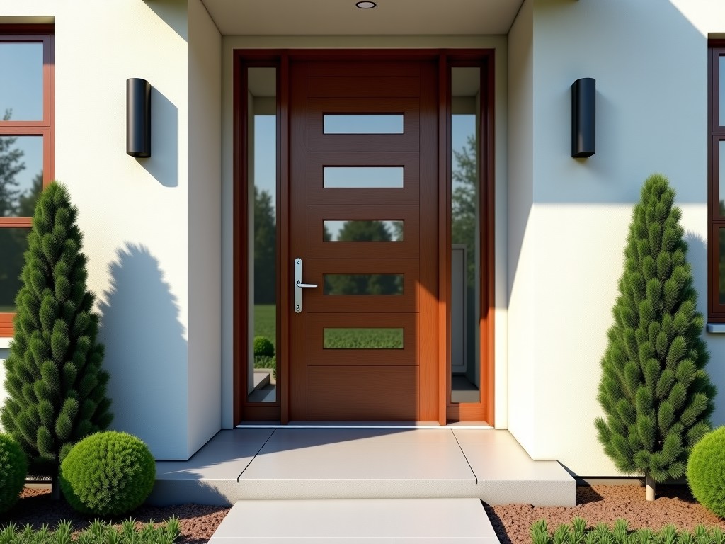 Custom Aluminum Front Door