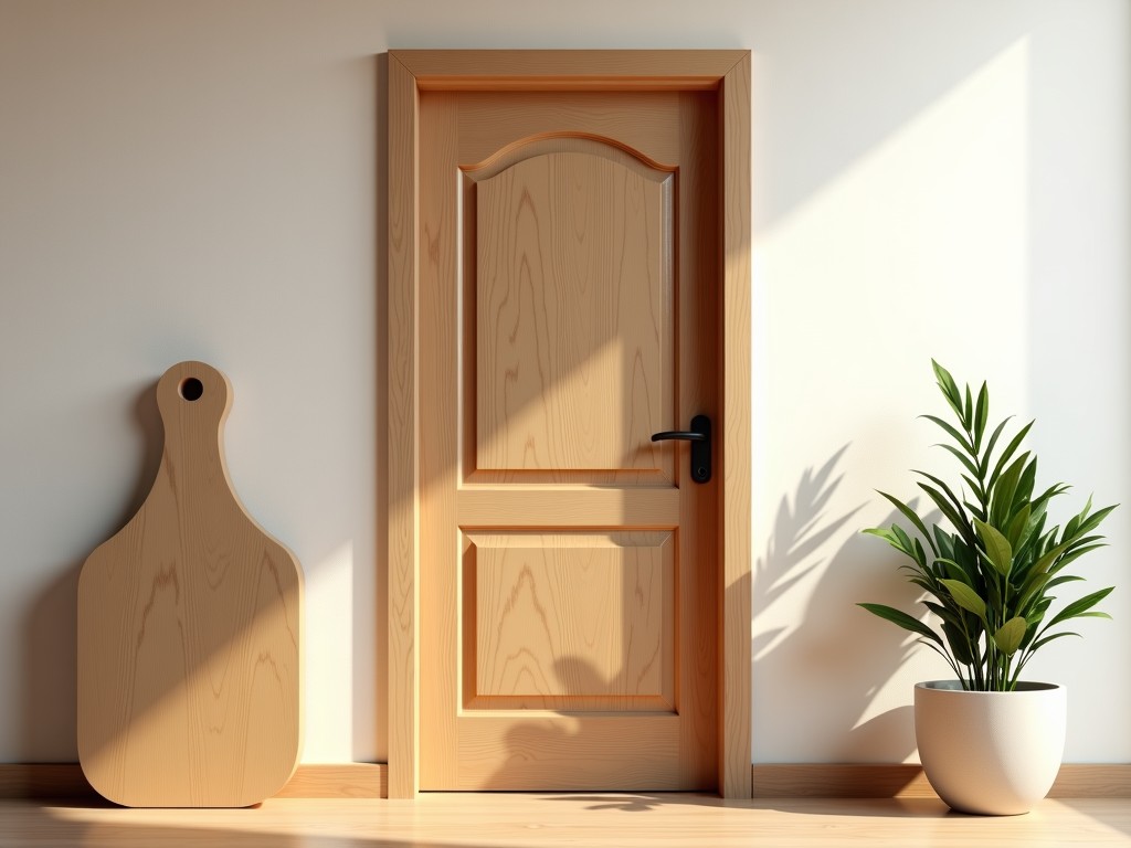 Natural Wood Door Industrial Applications Manufacturer