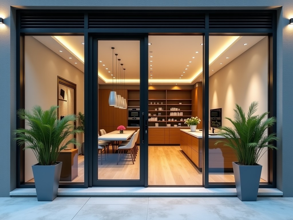 Oem Glass Shopfront