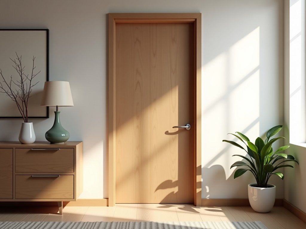 Oem Hotel Mdf Door