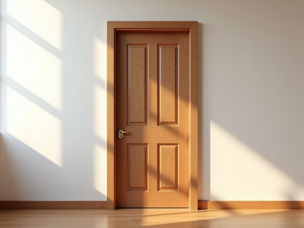 Wooden Fire Door With Solid Core Factory Sale