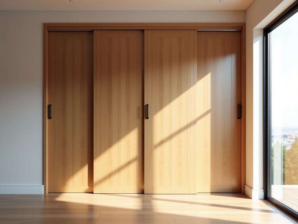 Wholesale Wooden Sliding Door For Wardrobe